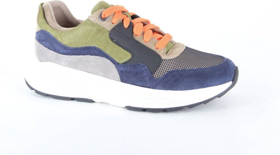 Xsensible heren sneakers blauw