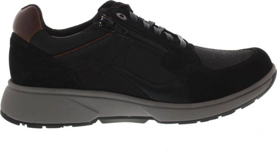 Xsensible Heren Veterschoenen Zurich Black Zwart