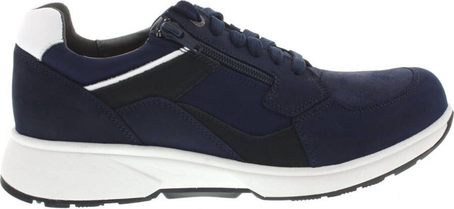 Xsensible Heren Veterschoenen Zurich Dark Blue Donkerblauw