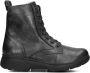 XSENSIBLE Hoge Sneakers Dames Hoge H Sneaker Maat: 36 Materiaal: Leer Kleur: Zilver - Thumbnail 1