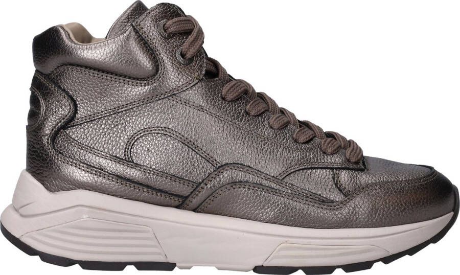 Xsensible 33010.4.903-G dames veterboots sportief grijs