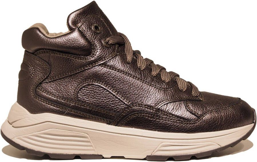 Xsensible 33010.4.903-G dames veterboots sportief grijs