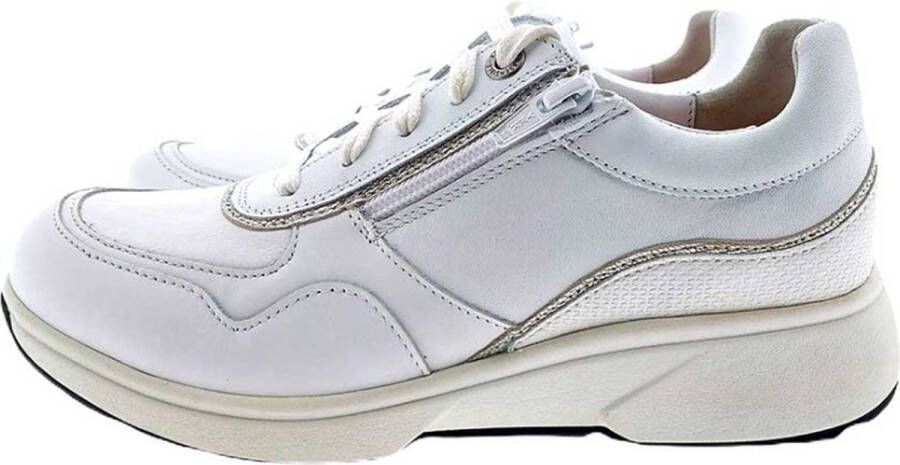 XSENSIBLE Lage Sneakers Dames Lima Maat: 43 Materiaal: Leer Kleur: Wit