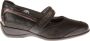 Xsensible LIPARI 10072.2.026 Zwart combi bandschoenen met stretch wijdte H - Thumbnail 1