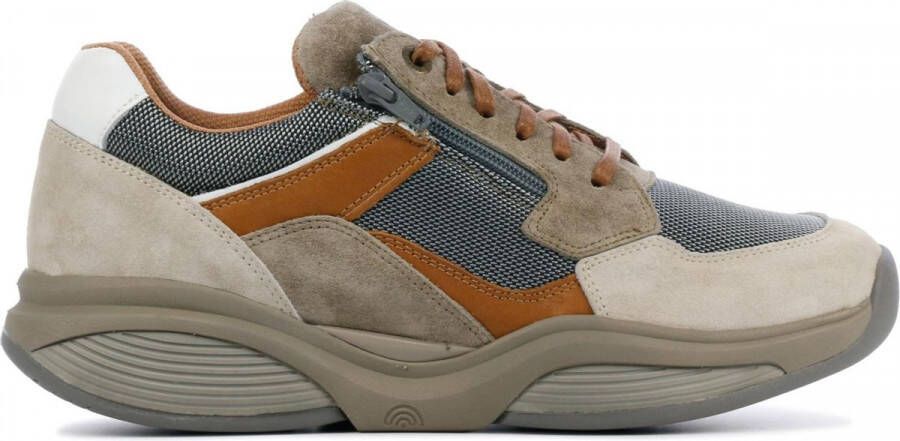 Xsensible Sneakers Heren Lage sneakers Herenschoenen Nubuck 30088.1 Taupe