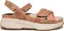 XSENSIBLE Sandalen Dames Miami Maat: 42 Materiaal: Leer Kleur: Bruin - Thumbnail 1