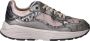 XSENSIBLE Lage Sneakers Dames Milau Maat: 37 Materiaal: Leer Kleur: Zilverkleurig - Thumbnail 1