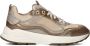 XSENSIBLE Lage Sneakers Dames Milau Maat: 38 Materiaal: Leer Kleur: Taupe - Thumbnail 1