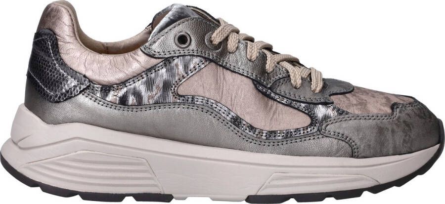 Xsensible Stretchwalker Sneaker Milau 33004.4.993 G Old Silver Combi