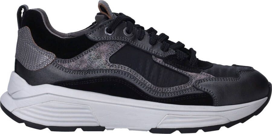 Xsensible Comfortabele Milau Sneakers in Zwart Grijs Black Dames