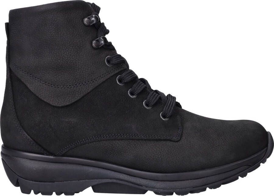 XSENSIBLE Hoge Sneakers Dames Sue G Hoge Sneaker Maat: 37 Materiaal: Nubuck Kleur: Zwart