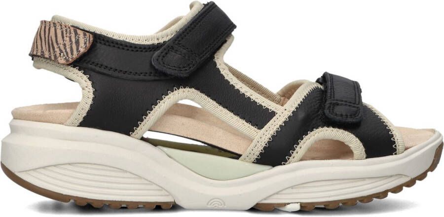 XSENSIBLE Sandalen Dames Nikiti Maat: 42 Materiaal: Textiel Kleur: Zwart