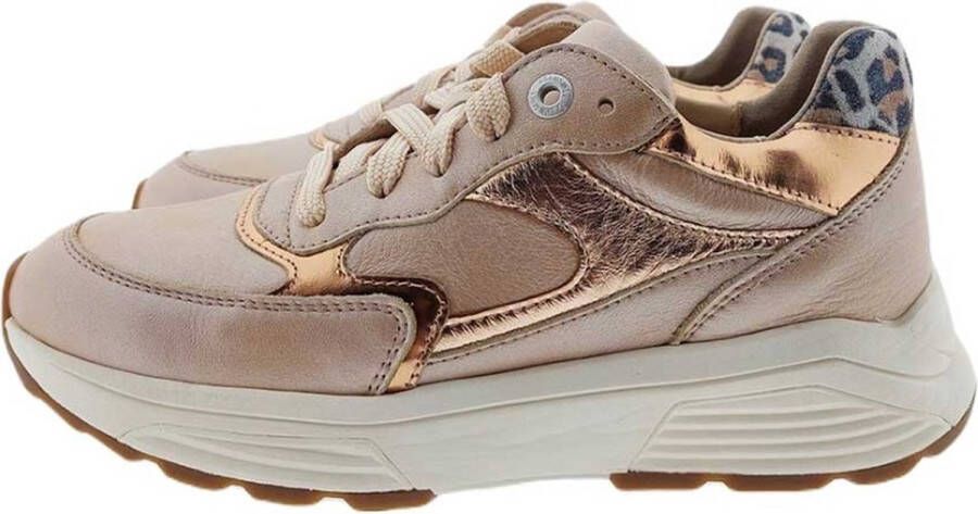 XSENSIBLE Lage Sneakers Dames 33002.5 Maat: 36 Materiaal: Suède Kleur: Goud