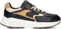 XSENSIBLE Lage Sneakers Dames Ponte Vecchio Maat: 41 Materiaal: Leer Kleur: Zwart - Thumbnail 1