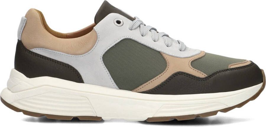 XSENSIBLE Lage Sneakers Dames Rialto Maat: 45 Materiaal: Leer Kleur: Groen