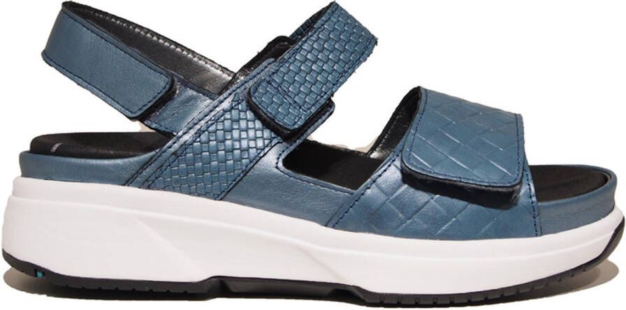 XSENSIBLE Sandalen Dames Aruba Maat: 41 Materiaal: Leer Kleur: Blauw