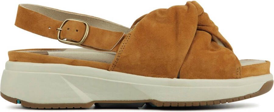 XSENSIBLE Sandalen Dames Bonaire Sue Maat: 37 Materiaal: Suède Kleur: Camel - Foto 2