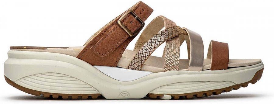 Xsensible 30301 Rinia cognac slipper H(37 Kleur Multi )