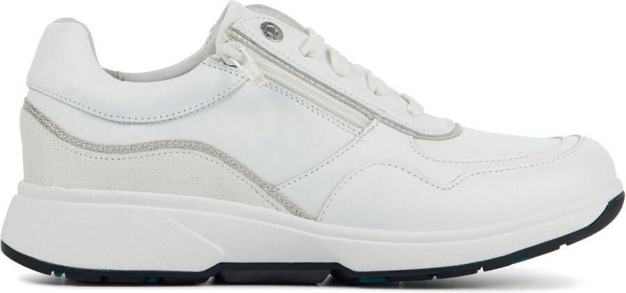 XSENSIBLE Lage Sneakers Dames Lima Maat: 38 Materiaal: Leer Kleur: Wit