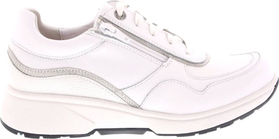 XSENSIBLE Lage Sneakers Dames Lima Maat: 38 Materiaal: Leer Kleur: Wit