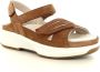 XSENSIBLE Sandalen 30706.5 Maat: 38 Materiaal: Suède Kleur: Cognac - Thumbnail 2