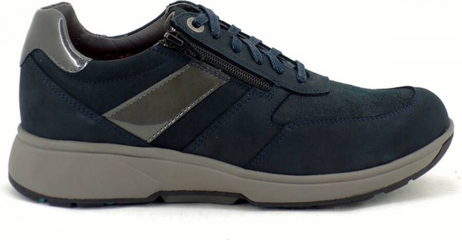 Xsensible Stretchwalker sneaker art. Tokio Navy Blauw 30201.2 223 H leest