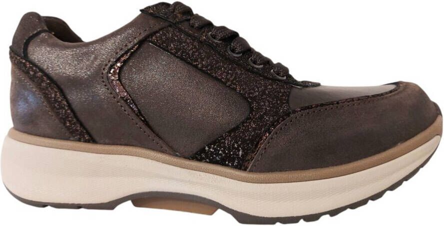 Xsensible Stretchwalker Sneaker Georgia 30151.3.307 GX Donkerbruin Combi