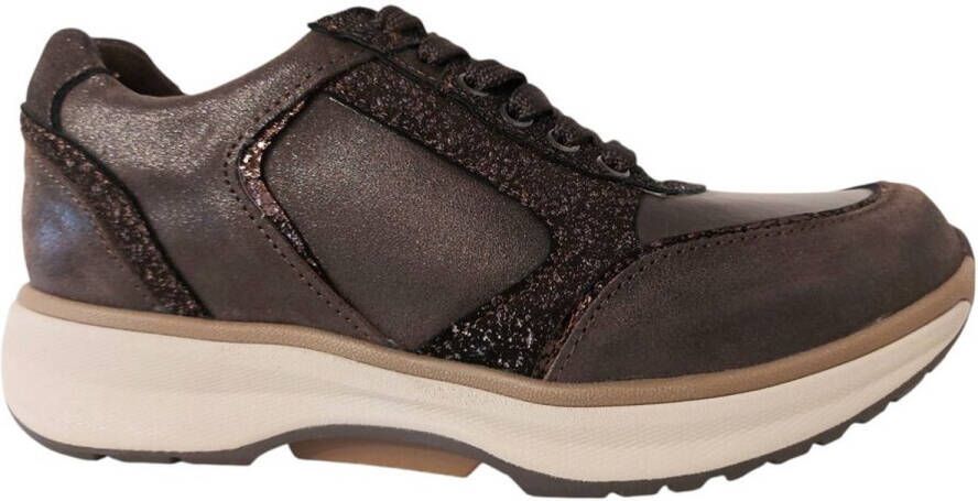 Xsensible Stretchwalker Sneaker Georgia 30151.3.307 GX Donkerbruin Combi