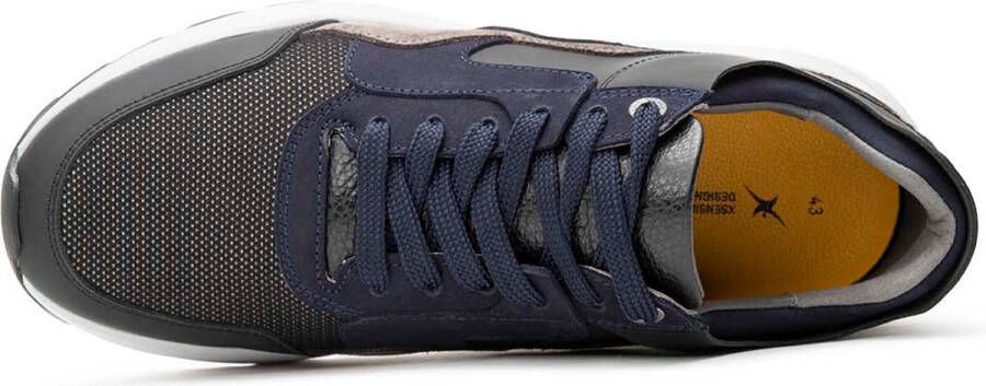 Xsensible Stretchwalker Sneaker Golden Gate Men 33200.1.205 HX Dark Blue Combi - Foto 4
