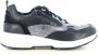 Xsensible Stretchwalker Sneaker Grenoble 30215.3.040 HX Zwart Combi - Thumbnail 1