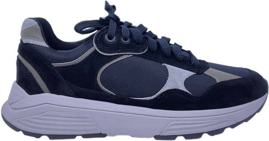 Xsensible Stretchwalker Sneaker Helix Men 33203.5.080 H Zwart Combi - Foto 1
