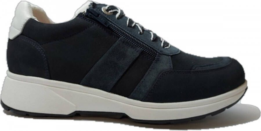 Xsensible Stretchwalker KOBLENZ 30216.2.220 Blauwe sneaker wijdte H