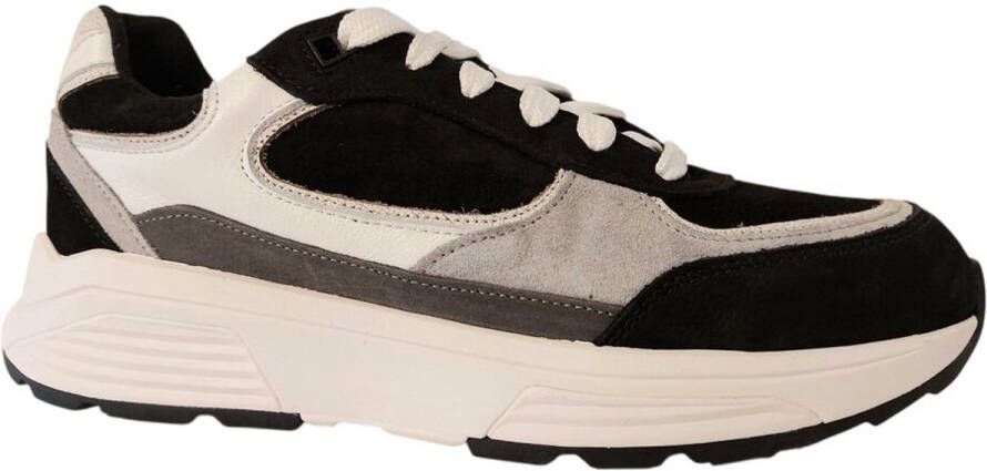 Xsensible Stretchwalker Sneaker Manhattan 33204.2.040 HX Zwart Combi