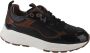 Xsensible Stretchwalker Sneaker Milau 33004.4.040 G Zwart Combi - Thumbnail 1
