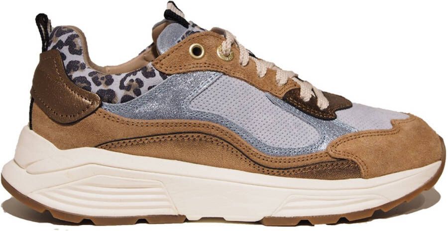 XSENSIBLE Lage Sneakers Dames Milau Maat: 40 Materiaal: Suède Kleur: Blauw