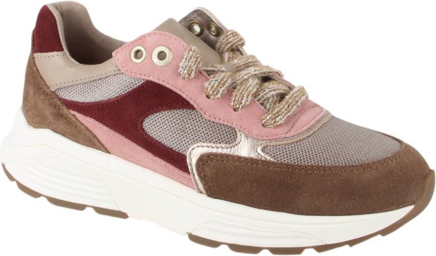 Xsensible Stretchwalker Sneaker Ponte Vecchio 33002.5.304 G Camel Roze Combi