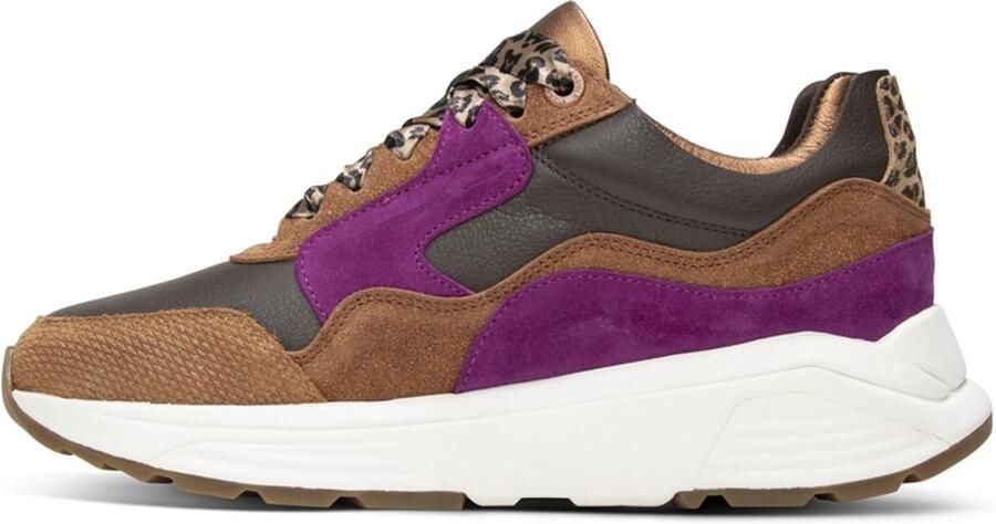Xsensible Stretchwalker Golden gate Lady Sneakers 33000.3.370 Cognac