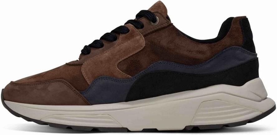 Xsensible Stretchwalker Golden gate Men Veterschoenen sneakers 33200.2.360 Bruin