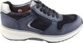 Xsensible-stretchwalker New Jersey 30150 Sneakers blauw nubuck suede - Blauw