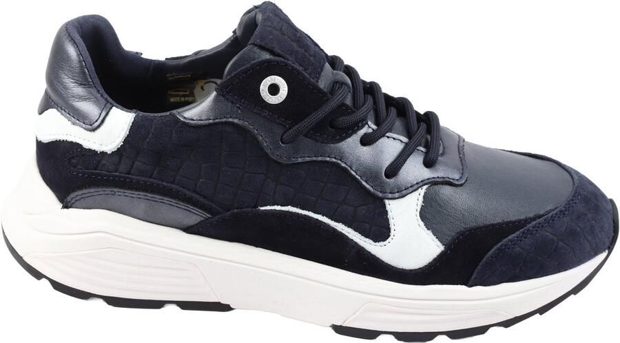 Xsensible-stretchwalker Rainbow 33011 Sneakers donker blauw