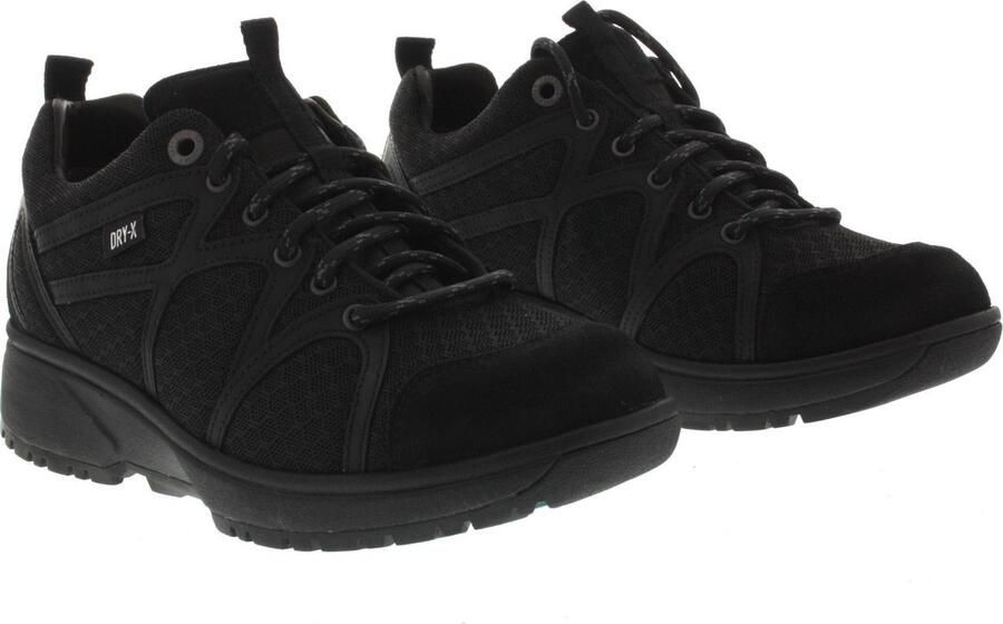 Xsensible Vrouwen Suède Lage sneakers Damesschoenen 40202.5 Zwart - Foto 8