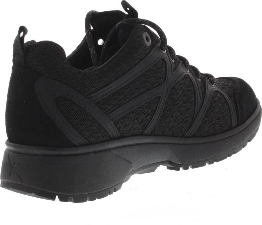Xsensible Vrouwen Suède Lage sneakers Damesschoenen 40202.5 Zwart - Foto 3
