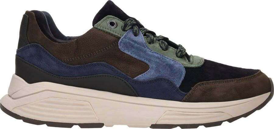 Xsensible Sue H Sneaker Sneakers Leer Heren Blauw