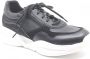 Xsensible SWX11 30085.3.002 Zwarte dames sneaker met rits en uitneembaar voetbed - Thumbnail 1