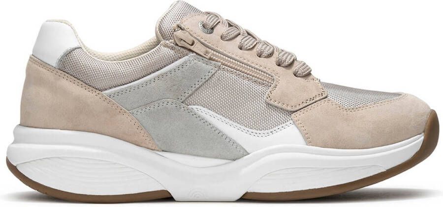 XSENSIBLE Lage Sneakers Heren 30088.1 Maat: 43 5 Materiaal: Suède Kleur: Beige
