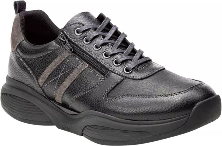 Xsensible 30073.3 SWX3 Black Grain H-Wijdte Veterschoenen