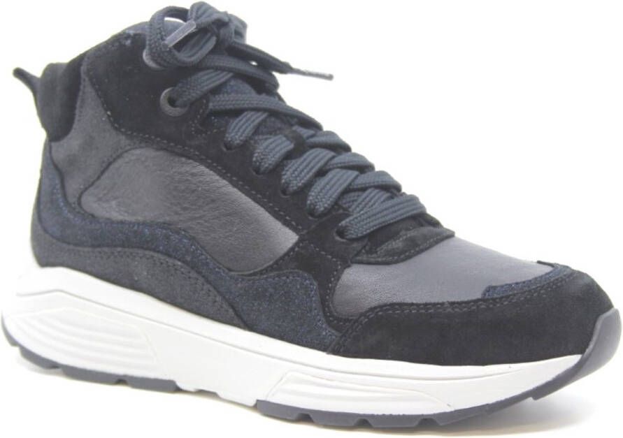 Xsensible 33008.3.040-GX dames veterboots sportief zwart