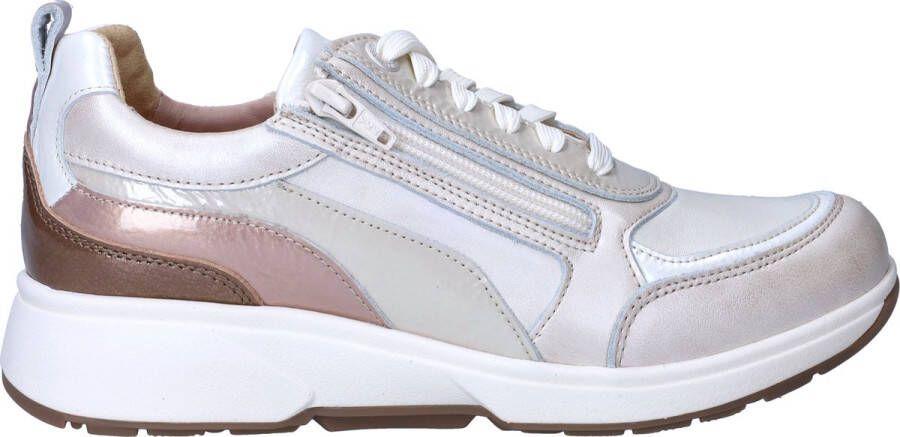 XSENSIBLE Lage Sneakers Dames Valletta Maat: 40 Materiaal: Leer Kleur: Wit