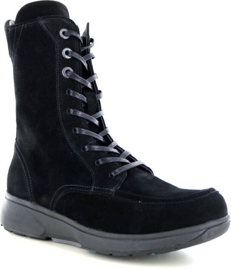 XSENSIBLE Enkellaarsjes Dames 30219.5 Maat: 43 Materiaal: Suède Kleur: Zwart