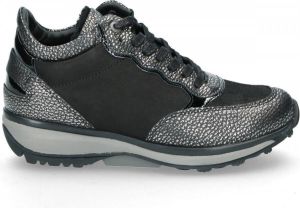 Xsensible 30059.2 Mid Black Hunter G Wijdte Veterschoenen